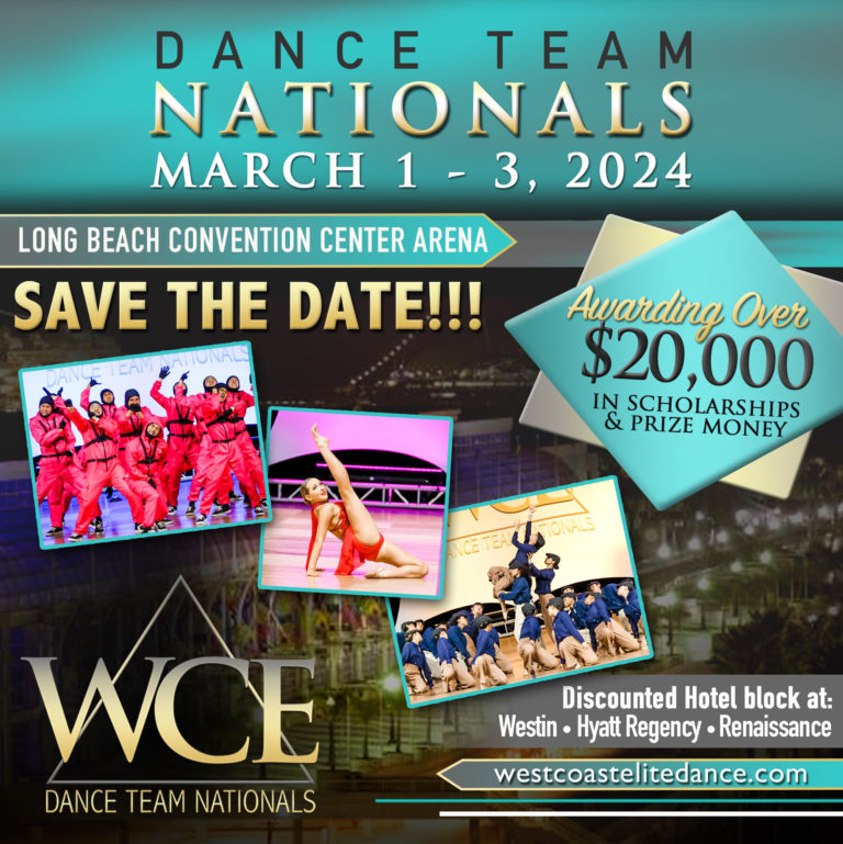 WCENationals2024SaveDate West Coast Elite Dance, Inc.
